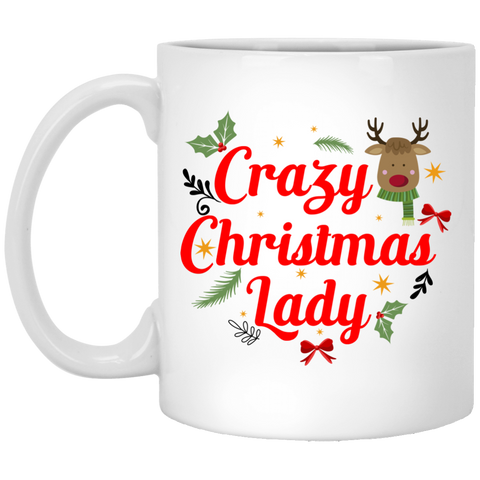 AGR Crazy Christmas Lady Mugs
